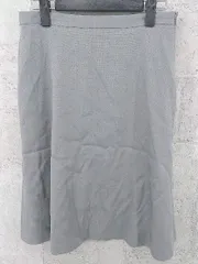 ◇ CdeC COUP DE CHANCE クードシャンス 膝丈 フレア スカート 38 グレー レディース 【中古】 【1002799354080】