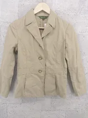 ◇ Eddie Bauer エディーバウアー 長袖 テーラード ジャケット PS ベージュ *  【1002799615761】のサムネイル