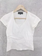 ◇ UNTITLED アンタイトル 半袖 Tシャツ カットソー 2 ホワイト * 1002799612210 【中古】 【1002799612210】