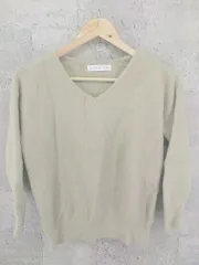 ◇ SENSE OF PLACE センスオブプレイス 長袖 Vネック セーター F ブラウン系 *  【1002799646284】