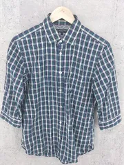 ◇ BEAUTY & YOUTH ビューティアンドユース UNITED ARROWS 七分袖 シャツ S グリーン マルチ #  【1002799791212】