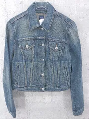 ◇ GAP ギャップ 長袖 Gジャン デニム ジャケット XS インディゴ *  【1002799937368】