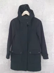 ◇ green label relaxing グリーンレーベル UNITED ARROWS 長袖 ジップアップ コート 36 ブラック *  【1002799975551】