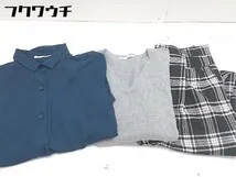 ◇ ◎ 《 LOWRYS FARM まとめ売り3点セット サイズLのみ ワンピース ニット セーター パンツ レディース 》  【1102190013699】