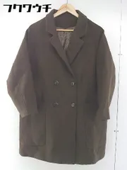 ■ select MOCA セレクトモカ ダブル チェスター コート サイズF ブラウン レディース 【中古】 【1102150009380】のサムネイル