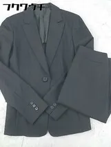 ◇ 《 COMME CA ISM コムサイズム まとめ売り2点セット S&Mサイズ混合 ストライプ ジャケット スカート レディース 》  【1104120004500】