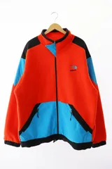 ザノースフェイス THE NORTH FACE 90 EXTREME FLEECE FZ JACKET フリース ジャケット NF0A4AGK XL 赤 レッド ブランド古着ベクトル 中古 ☆AA★ 250513 