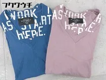 ◇ 《 attack the mind 7 NYCPARIS V まとめ売り2点セット サイズ2 Tシャツ カットソー メンズ 》  【1104260004033】