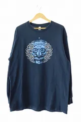 希少品！ TENDERLOIN 長袖 Tシャツ ロンT ボルネオスカル L 青紺 TENDERLOIN - 希少品！ TENDERLOIN 長袖 Tシャツ ロンT ボルネオスカル