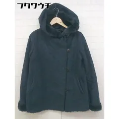 ■ URBAN RESEARCH ROSSO アーバンリサーチ ロッソ フーディー 長袖 コート サイズF ネイビー レディース  【中古】 【1105270000534】