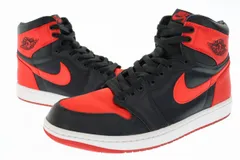 ナイキ NIKE WMNS AIR JORDAN 1 RETRO HIGH OG ウィメンズ エアジョーダン1 ハイ サテンブレッド FD4810-061 27.5 レッド ブランド古着ベクトル 中古▲■250807