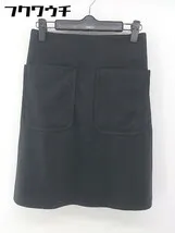 ◇ ●新品● ◎ mystic ミスティック タグ付 ミニ 台形 スカート サイズ 2 ブラック レディース  【1105270002903】