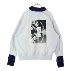 COGNOMEN (コグノーメン) COGNOMEN コグノーメン UNIFORM LAYERED SWEAT SHIRT ユニフォームレイヤードスウェットトレーナー UN-SW-U01 グレー