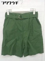 ◇ ◎ BEAMS LIGHTS ビームス ライツ ショート パンツ サイズ36 グリーン カーキ系 レディース  【1106020011367】