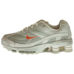 NIKE (ナイキ) SHOX RIDE 2 LIGHT BONE AND TURF ORANGE ショックス ライド2 ローカットスニーカー ライトグレー US10/28cm HQ5412-072