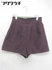 ◇ KBF ケービーエフ URBAN RESEARCH ショート パンツ パープル系 ブラック レディース 【1106070011645】