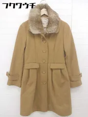 ■ PAGEBOY ページボーイ ALICIA アンゴラファー 長袖 コート サイズM ブラウン レディース  【1106090006553】のサムネイル