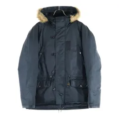 SOPHNET. (ソフネット) 09AW ポリエステル フーデッド ダウンジャケット ブラック SOPH-091037