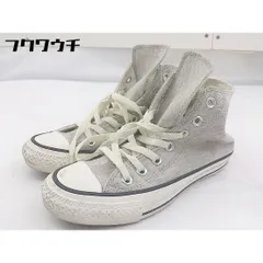 ◇ CONVERSE コンバース ALL STAR オールスター スニーカー シューズ サイズ22.5cm グレー レディース  【中古】 【1106140003655】