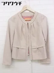 ◇ SunaUna スーナウーナ 長袖 ブルゾン サイズ 36 ベージュ レディース  【1106150009289】のサムネイル
