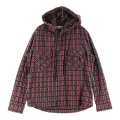 OFF-WHITE (オフホワイト) 20AW Plaid Hooded Jacket プレイド チェック フーデット ジャケット レッド OMGA125F20FAB001のサムネイル