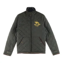 POLO RALPH LAUREN (ポロラルフローレン) ポニー刺繍 ポリエステル キルティング リバーシブル 中綿 ジャケット ブルゾン ネイビー