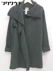 ■ Bou Jeloud ブージュルード ニット カーディガン サイズFREE ブラック系 レディース  【1106150011527】