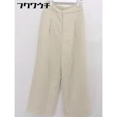 ◇ KBF ケービーエフ URBAN RESEARCH ワイド パンツ サイズ36 ライトベージュ レディース 【1106160004229】