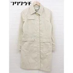 ◇ DGRACE ディグレース 比翼 薄手 コート サイズ38 クリーム系 レディース 【中古】 【1106160011791】