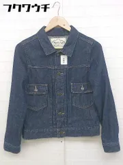 ◇ MAJESTIC LEGON マジェスティックレゴン 長袖 デニム ジャケット サイズM インディゴ レディース  【1106160008180】