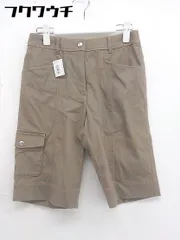 ◇ Munsingwear マンシングウェア ハーフ ショート パンツ サイズ9 ブラウン レディース  【中古】 【1106170006824】