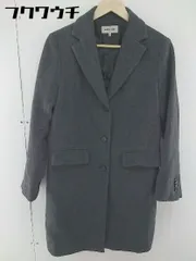 ■ GLOBAL WORK グローバルワーク チェスター コート サイズL ダークグレー系 レディース  【1106210002793】