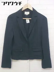 ◇ NATURAL BEAUTY ナチュラルビューティー シングル1B 長袖 テーラード ジャケット サイズ38 ネイビー レディース  【中古】 【1106210006401】