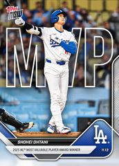 Topps Now 大谷翔平 2025 MVP記念カード mlb - メルカリ