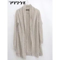 ◇ green label relaxing UNITED ARROWS ニット 長袖 カーディガン ベージュ レディース 【1106220004473】