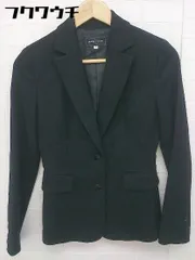 ◇ QUEENS COURT クイーンズコート 2B 長袖 テーラード ジャケット サイズ 1 ブラック レディース  【1106240009120】