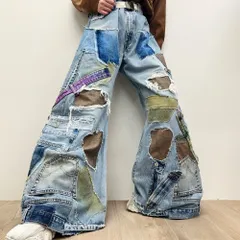 No.59：再構築 リメイクデニムジーパン