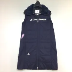 ◎◎デサント LE COQ SPORTIF 中綿ゴルフ ワンピース Sサイズ ネイビー ネイビー