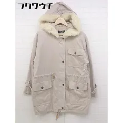 ◇ CLE des ZONES フェイクファー 長袖 コート サイズ 9AR ベージュ アイボリー レディース  【1106290001815】のサムネイル