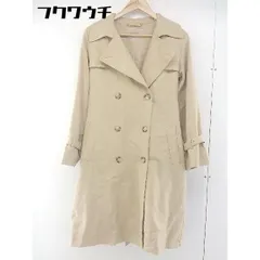 ◇ ◎ one after another NICE CLAUP 長袖 トレンチ コート サイズM ベージュ レディース 【中古】 【1106290023312】