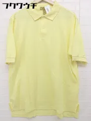 ◇ CROSS CREEK USA製 半袖 ポロシャツ サイズL イエロー メンズ  【1107010010674】のサムネイル