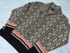 ブルックス・ブラザーズ ウールカシミア ショールカラーニット