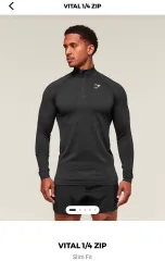 ジムシャーク バイタル 1/4 zip