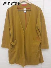 ◇ graniph グラニフ ワンポイント 刺繍 長袖 コート サイズ F キャメル オレンジ レディース 【中古】 【1107070008765】