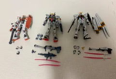 ジャンク３体セット ①MIA2体➕②ハイコンプロ１体「νガンダム（ニューガンダム）、Ez-8（イージーエイト）、ジムスナイパー」モビルスーツインアクション