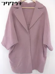 ◇ SENSE OF PLACE by URBAN RESEARCH ドルマン風 長袖 コート サイズ F ピンク系 レディース  【1107080004825】