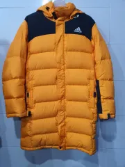 アディダス グース ダウンジャケット ロング丈