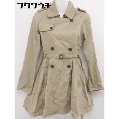 ■ ◎ SLY スライ ベルト付 長袖 トレンチ コート サイズ1 ベージュ レディース  【中古】 【1107120017907】