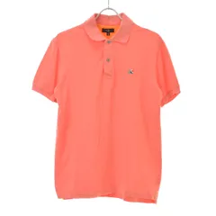 【PAULSMITH】163084 698P ワンポイント刺繍 鹿の子半袖ポロシャツ
