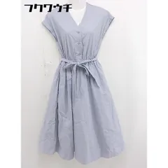 ◇ ◎ Sonny Label サニーレーベル URBAN RESEARCH ベルト付 ノースリーブ ロング ワンピース サイズF パープル レディース  【中古】 【1107160000549】